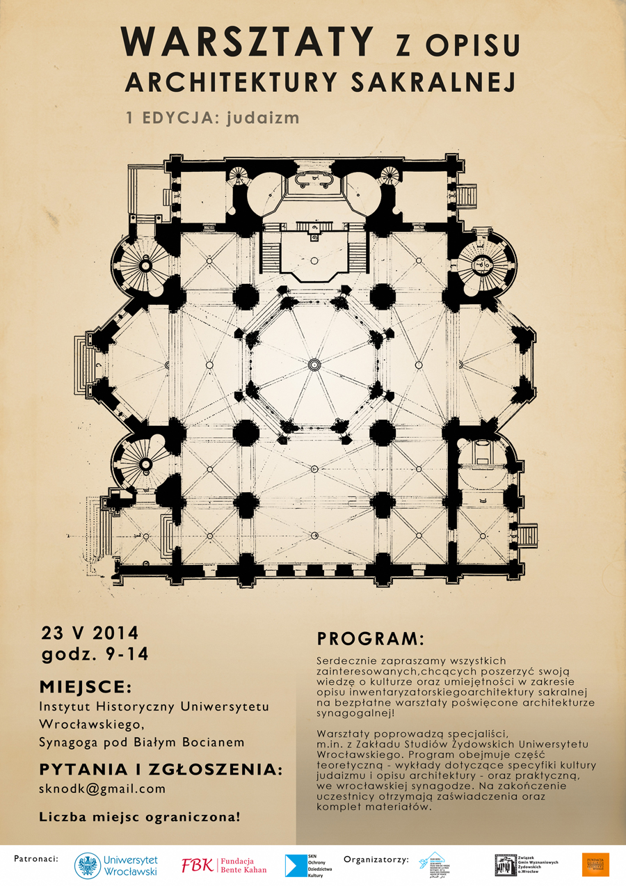 Warsztaty architektury sakralnej - judaizm